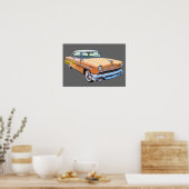 Poster 1955 Lincoln Capri voiture de luxe (Cuisine)