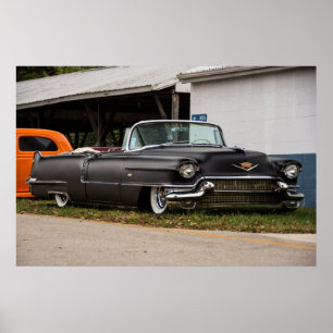 Poster 1956 coutume Cadillac