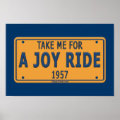 Poster 1957 Joy Ride Car (Devant)