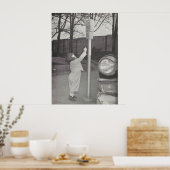 Poster 1958 Alimenter le compteur de stationnement (Cuisine)