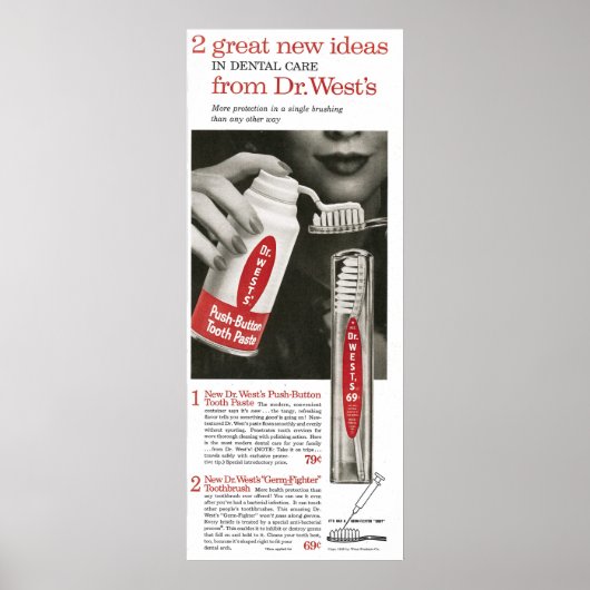 Poster 1958 Der West (Devant)