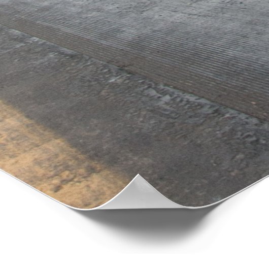 Poster 1958 gasser Corvette (Coin)