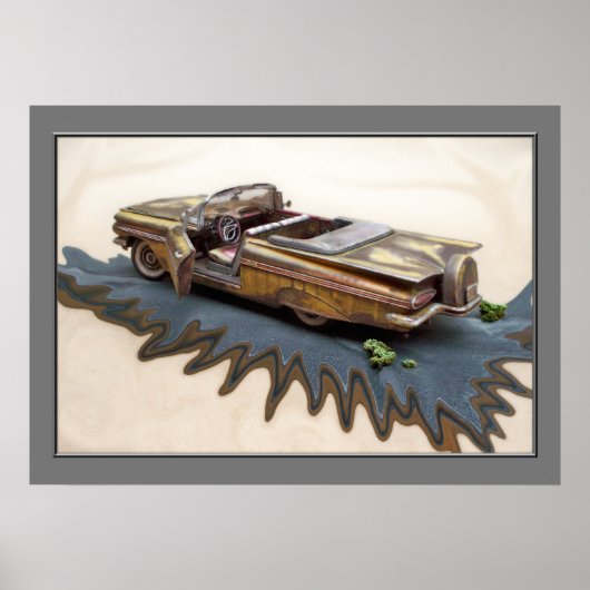 Poster 1959 Chevy Impala, voiture de tourisme, voiture cl (Devant)