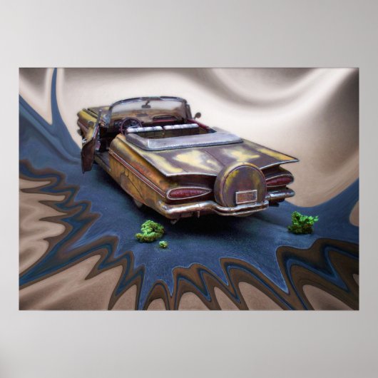 Poster 1959 Chevy Impala, voiture de tourisme, voiture cl (Devant)