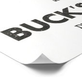 Poster 1960 Annonce pour Buck's Restaurant à Asheville, N (Coin)