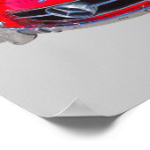 Poster 1960 Mercedes Benz 300 SL Convertible (Coin)