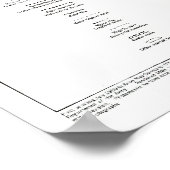 Poster 1961 U.S.G.S. Carte physique de la Lune (Coin)