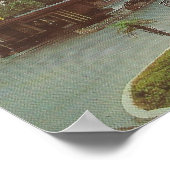 Poster 1962 Nouvelle-Orléans ~ Le Motel de Saxe (Coin)