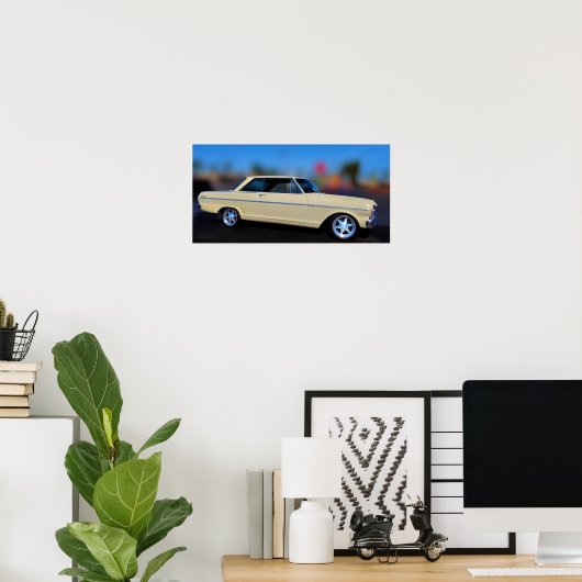 POSTER 1963 Chevy II/Nova (Bureau à domicile)