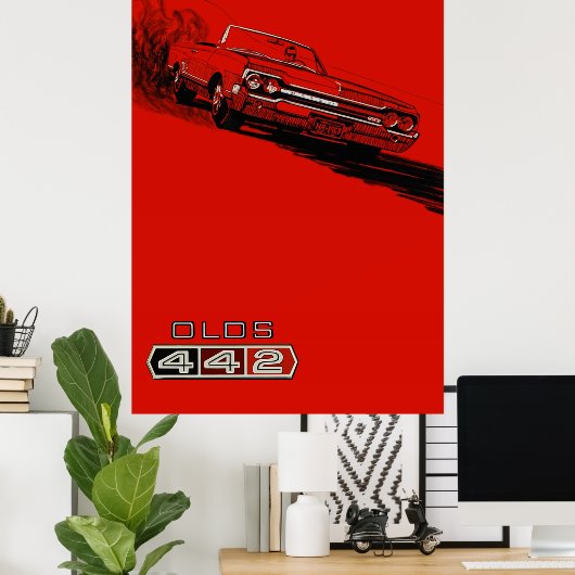 Poster 1964 Oldsmobile (Bureau à domicile)