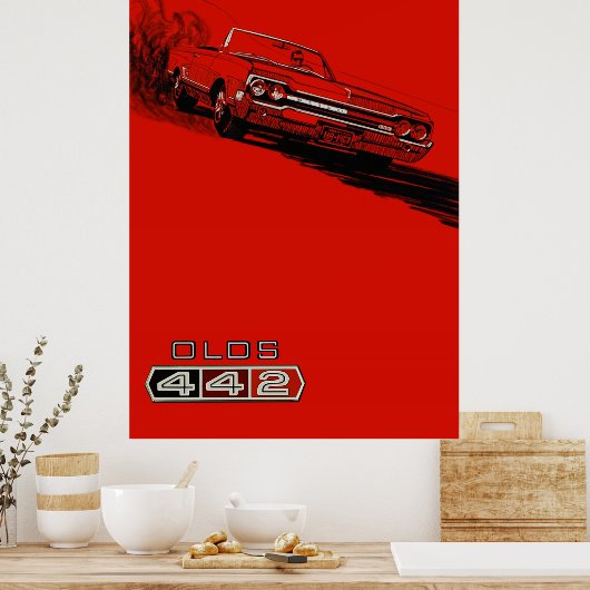 Poster 1964 Oldsmobile (Cuisine)