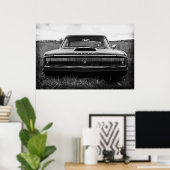 Poster 1966 Dodge Charger (Bureau à domicile)