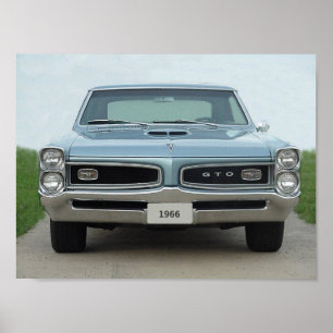 POSTER 1966 PONTIAC GTO
