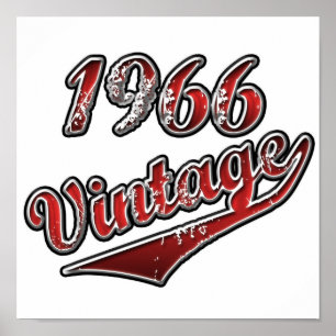 Poster 1966 Vintage