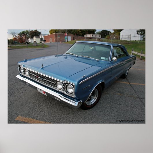Poster 1967 Plymouth Belvedere II (Devant)