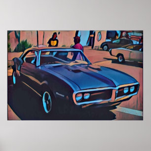 Poster 1968 Pontiac Firebird