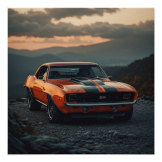 Poster 1969 Chevrolet Camaro SS/RS