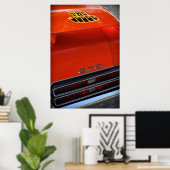 Poster 1969 Pontiac GTO Le Juge (Bureau à domicile)