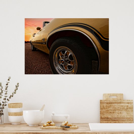 Poster 1970 Âge 4-4-2 W-30 (Cuisine)