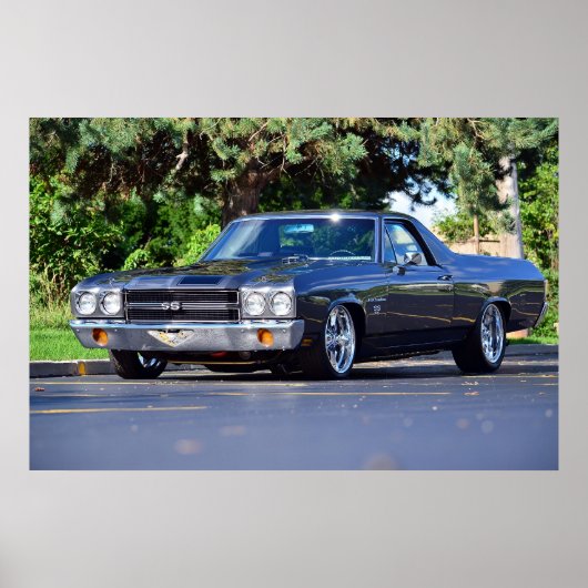 Poster 1970 El Camino SS 396 (Devant)