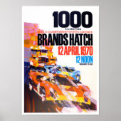 Poster 1970 Marques Hatch 1000 Km (Devant)