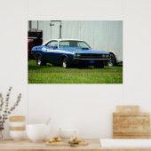 Poster 1971 Dodge Challenger R/T 440 sixpack (Cuisine)