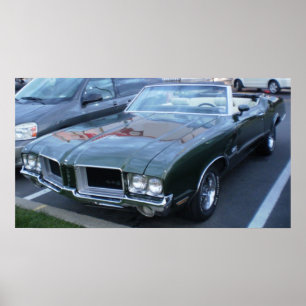 Poster 1971 Oldsmobile 442 Convertible
