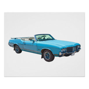 Poster 1971 Oldsmobile Cutlass Supreme Muscle Car