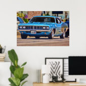 Poster 1971 Plymouth 'Cuda 383 (Bureau à domicile)