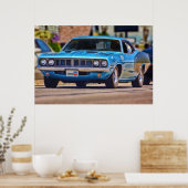 Poster 1971 Plymouth 'Cuda 383 (Cuisine)