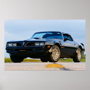 Poster 1978 Firebird Trans Am
