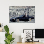 Poster 1979 Pontiac Trans Am 6,6 litres V8 (Bureau à domicile)