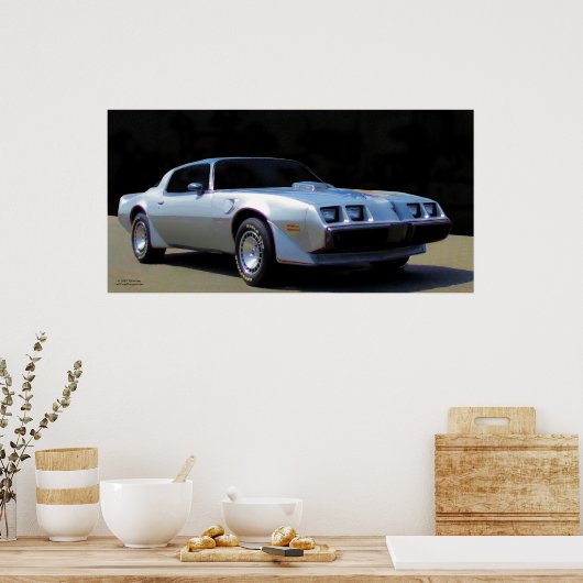 POSTER 1979 TRANS AM 6,6 L (Cuisine)
