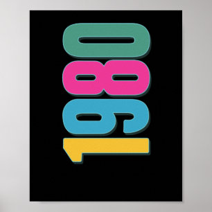 Poster 1980 La Meilleure Décennie