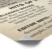 Poster 1983 Stethoscope Times for Nurse Retirement Party (Coin)