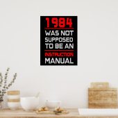 Poster 1984 n'était pas censé être un manuel d'instructio (Cuisine)