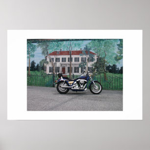 POSTER 1986FXR LOWRIDER