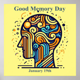 Poster 19 janvier - Bonne journée de mémoire
