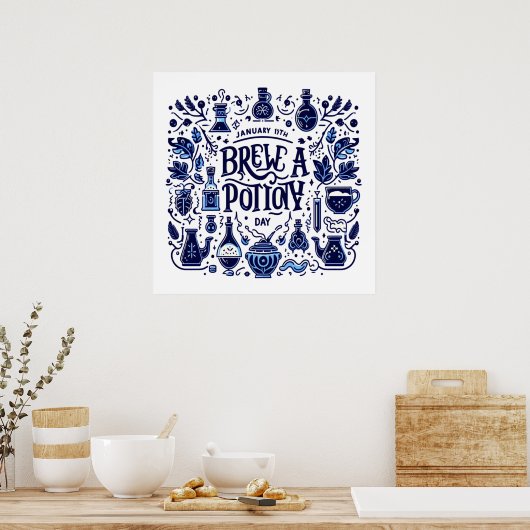 Poster 19 janvier - Fête de la potion (Cuisine)