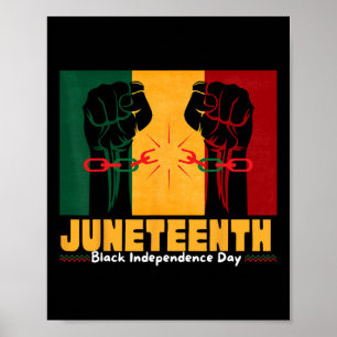 Poster 19 juin 1865 Fête de l'Indépendance des Noirs