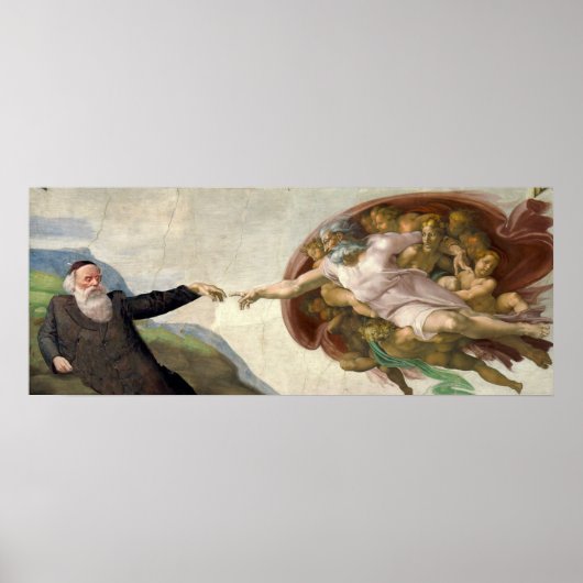 POSTER 19 KISLEV- CRÉATION DE L'HOMME (Devant)