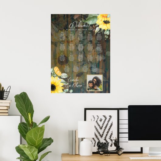 Poster 19 Table SUSPENTEURS Rustiques En Bois (Bureau à domicile)