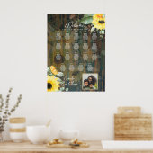 Poster 19 Table SUSPENTEURS Rustiques En Bois (Cuisine)