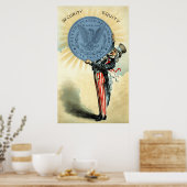Poster 19C Oncle Sam aime l'argent (Cuisine)