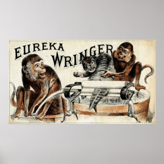 Poster 19e C. Eureka Wringer (Devant)