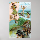 Poster 19e C. Hawaii (Devant)