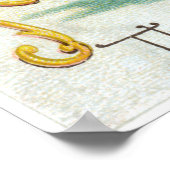 Poster 19e C. Tibet (Coin)