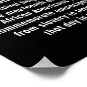 Poster 19e Définition Histoire noire 17e (Coin)