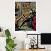 Poster 19e siècle (Bureau à domicile)