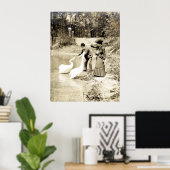 Poster 19ème C. Swans à Paris (Bureau à domicile)